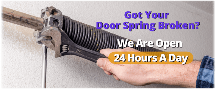 Broken Garage Door Spring Repair McKinney TX (469) 457-3830 